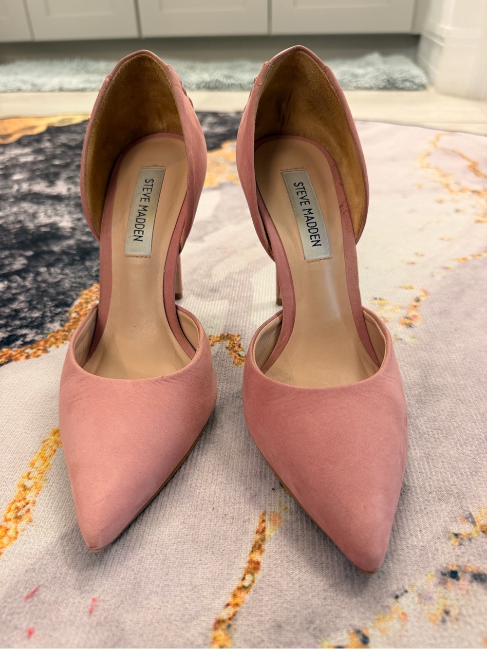 Steve Madden Dusty Pink Pointed D'Orsay Pumps